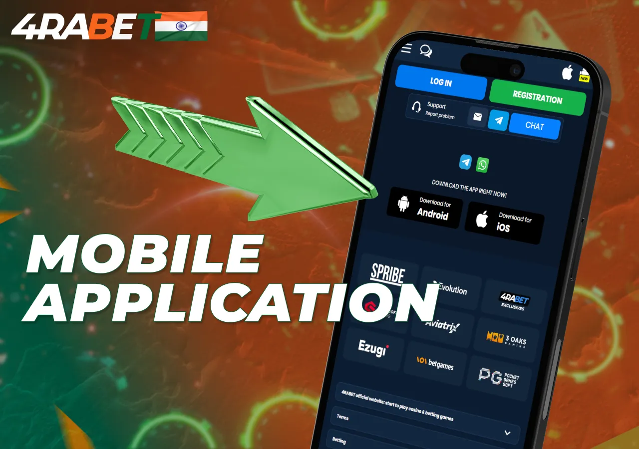 4rabet mobile app for India