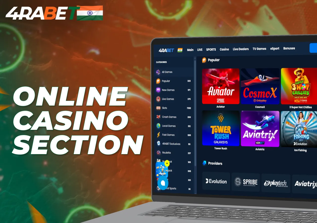 4rabet sports and casino experience